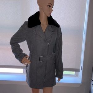 EXPRESS Buckle Belt Coat			NWT